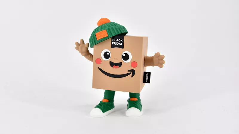 Mascotte per Amazon stampata 3D by Albore design.webp